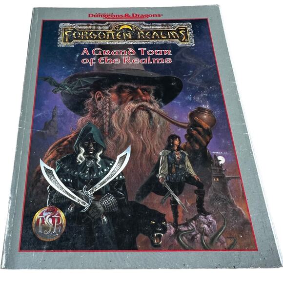 Advanced Dungeons and Dragons Forgotten Realms, A Grand Tour of the Realms Guide - Picture 1 of 6